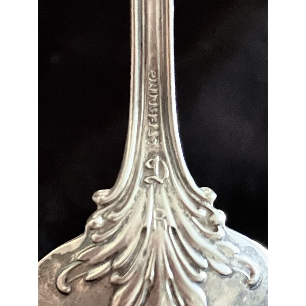 Sterling Silver Teaspoons Mixed Lot Of 3 Souvenir, Norway, Monogram 48 Grams - Picture 7 of 10
